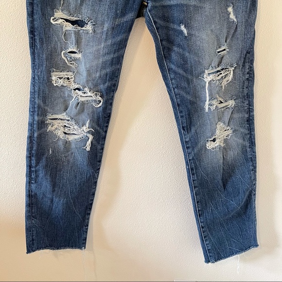 American Eagle Outfitters Slim Next Level Airflex Distressed Raw Hem-32 - Picture 7 of 14